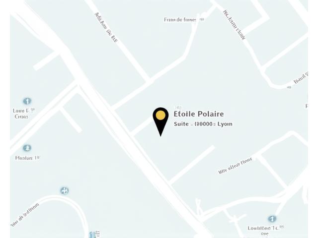 Carte interactive montrant l'emplacement de Étoile Polaire à Lyon